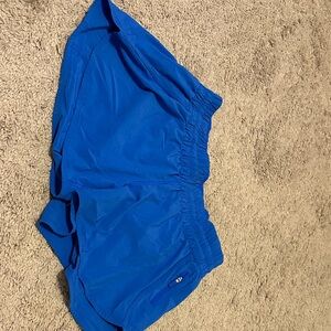 lululemon athletica Vibrant Blue Athletic Shorts